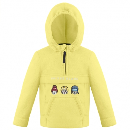 Polaire   soft shell Poivre blanc W18-1650-bbby fleece hoodie