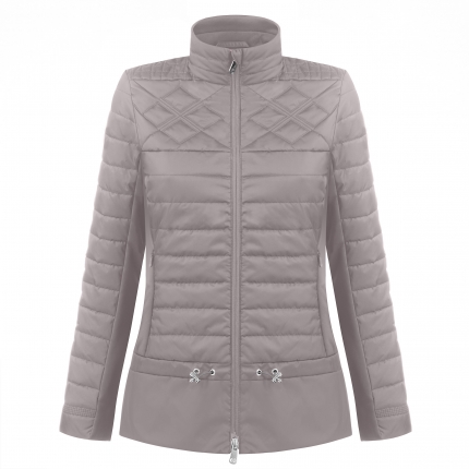 Confort et apres ski Poivre blanc W19-1250-wo hybrid quilted jacket