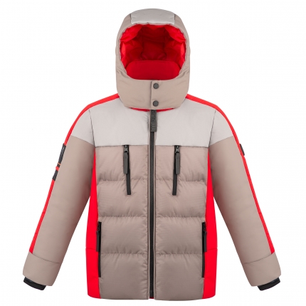 Synthetic down jacket