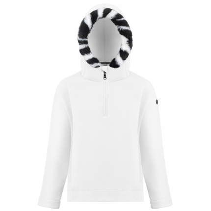 Polaire   soft shell Poivre blanc Stretch fleece sweater