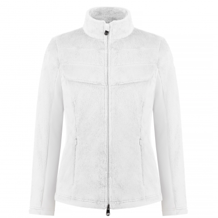 Polaire   soft shell Poivre blanc Long pile fleece jacket